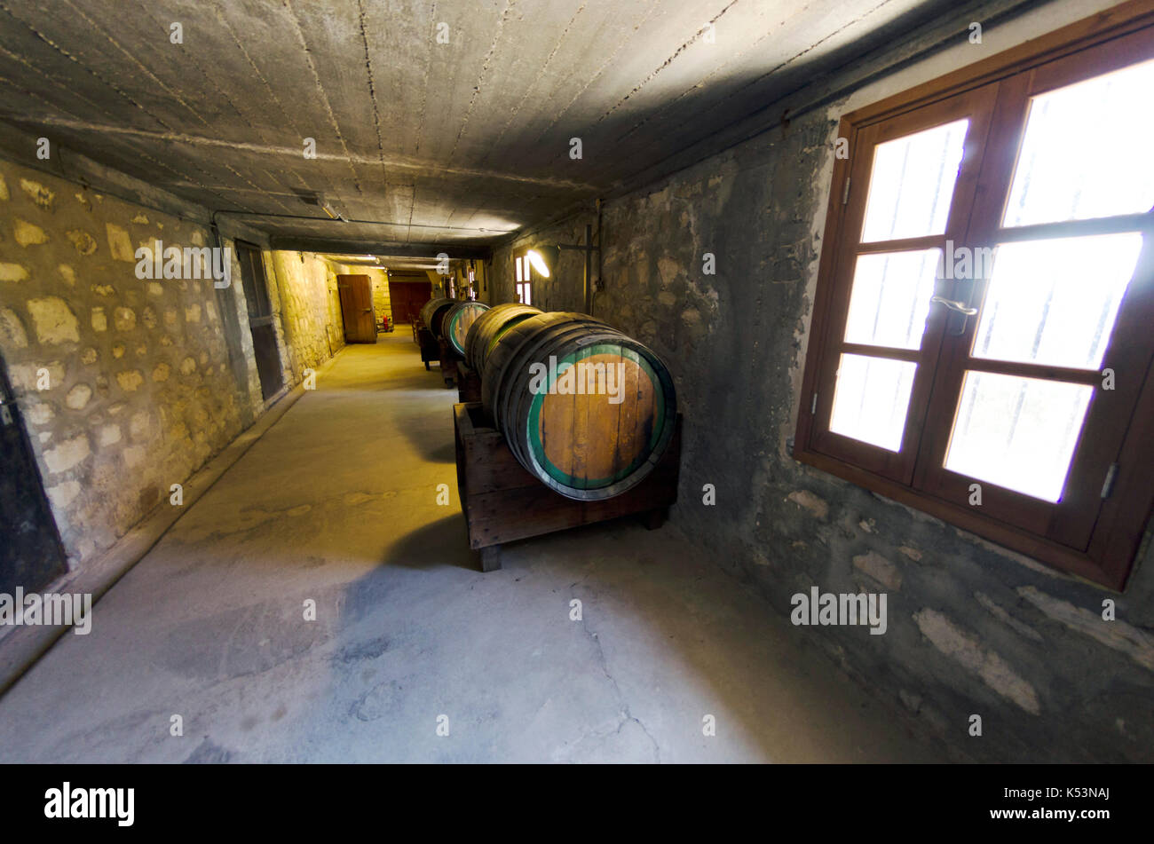 Zypern. Klosters Chrysorrogiatissa. Weingut Stockfoto