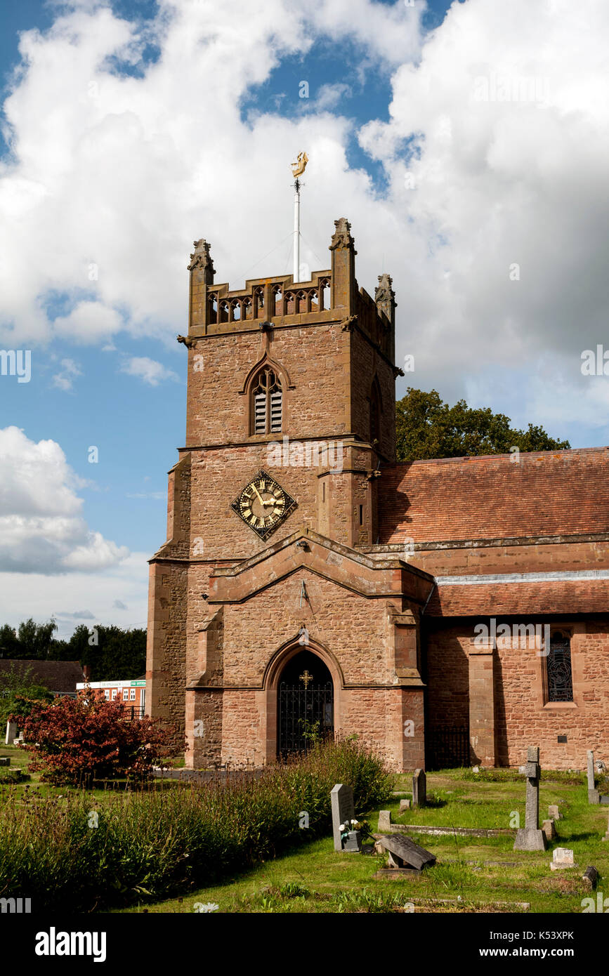 Christus Kirche, Lower Broadheath, Worcestershire, England, Großbritannien Stockfoto