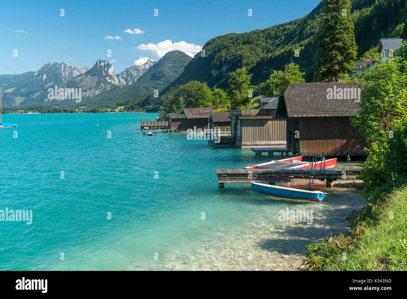 Wolfgangsee : Campingplatz Camping Lindenstrand Familie Leitner Abersee Am Wolfgangsee Salzkammergut - Plan your trip in advance!