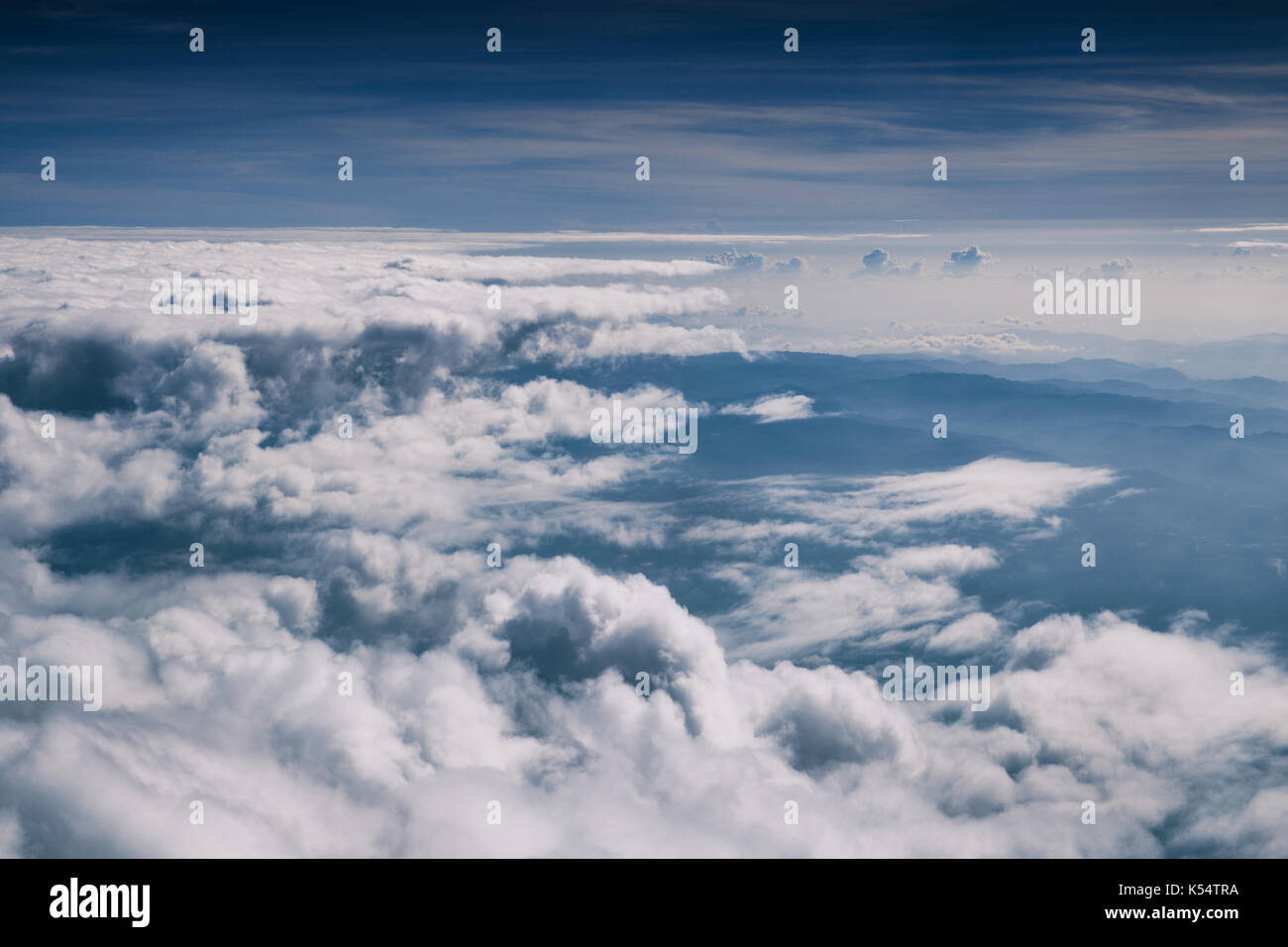 Dramatischer Himmel und Cloud Stockfoto