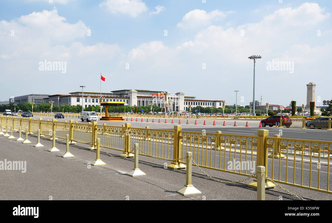 Peking, China-Aug 2,2016: Platz des Himmlischen Friedens in Peking, China. Stockfoto