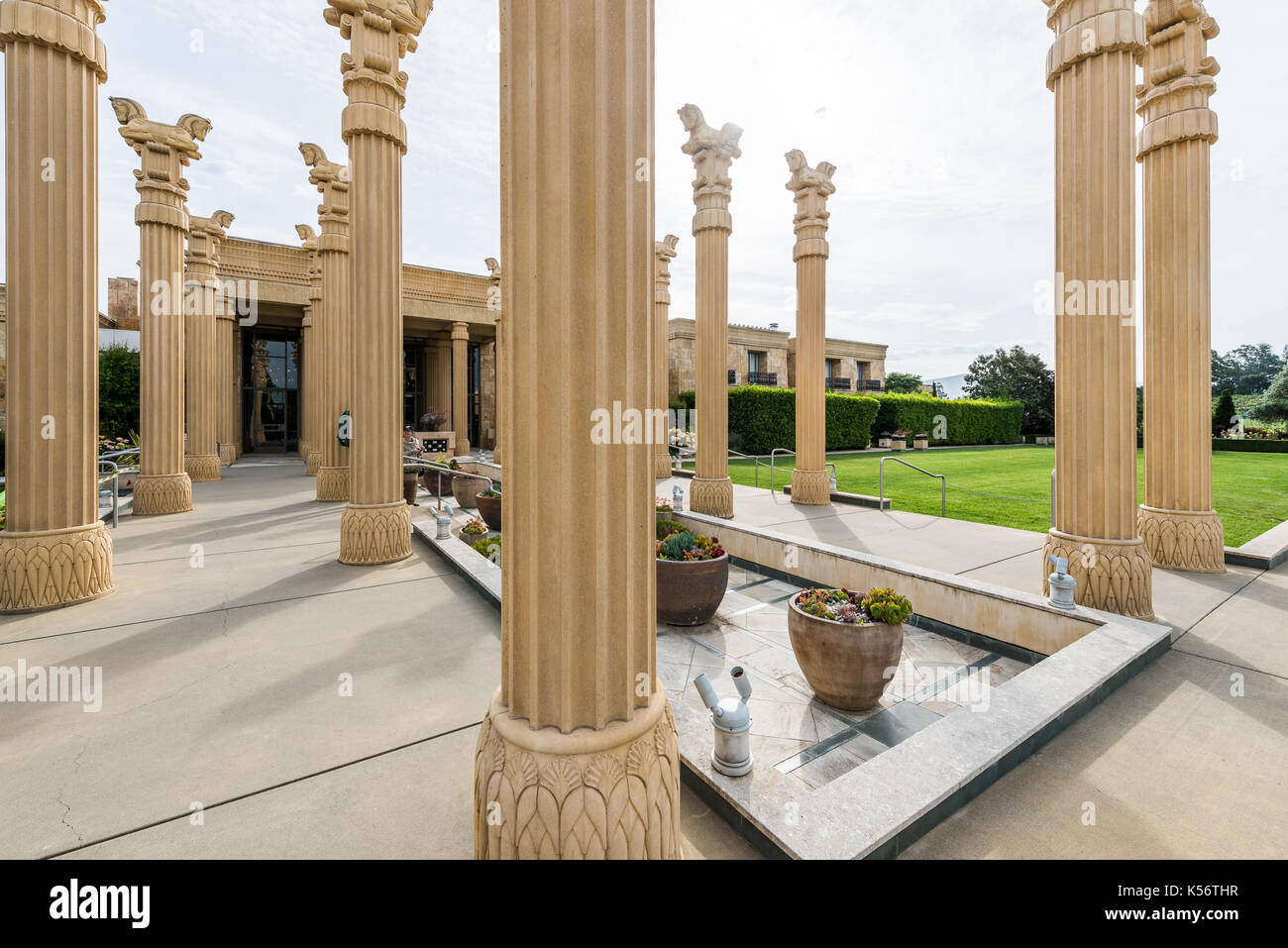 Dariusch Winery, Persepolis, Napa Valley, CA Stockfoto