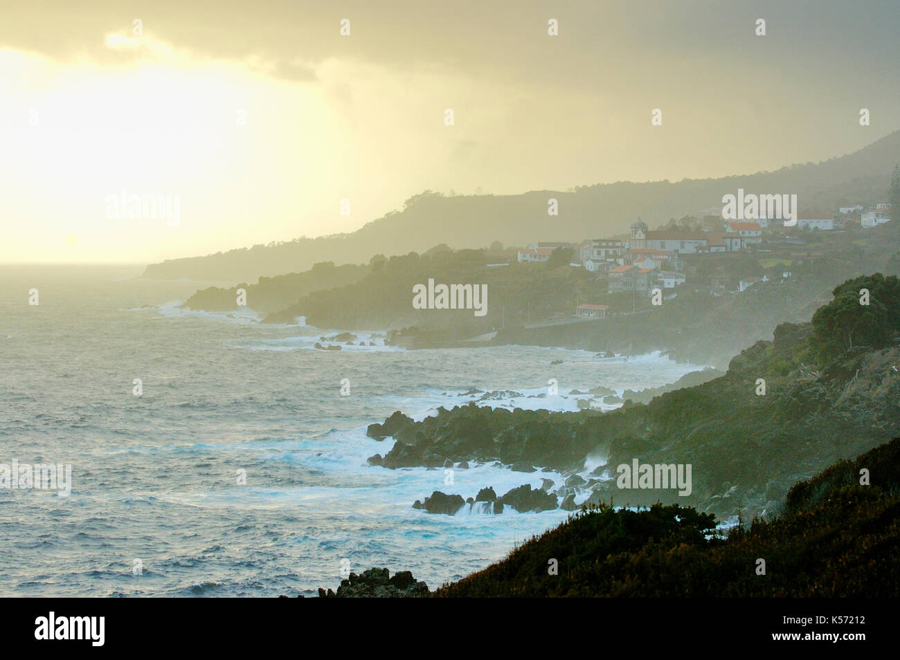 Lages do Pico. Azoren, Portugal Stockfoto