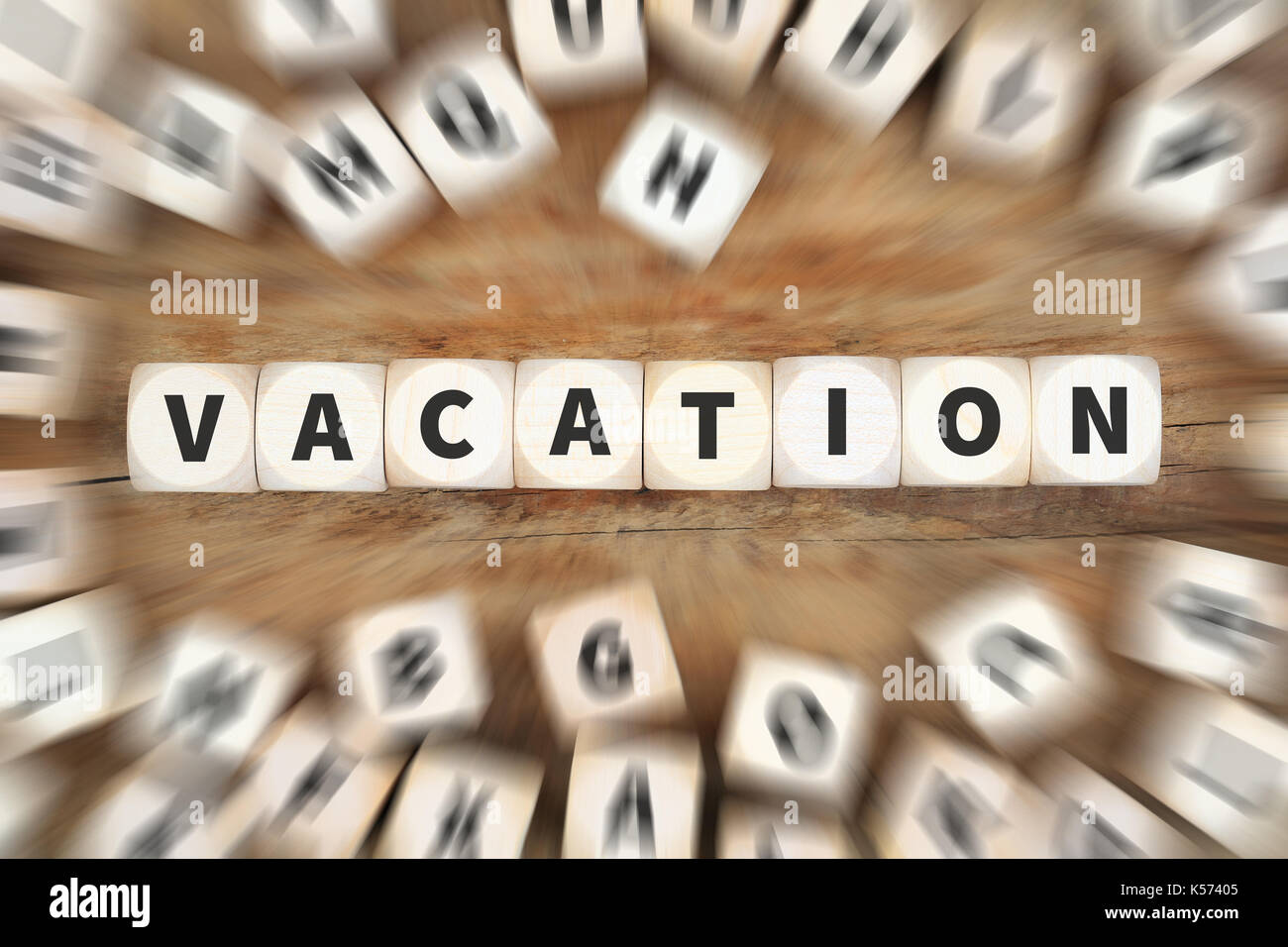 Urlaub Urlaub Reisen Reisen entspannen entspannt sich dice Geschäftskonzept zeit Idee Pause Stockfoto