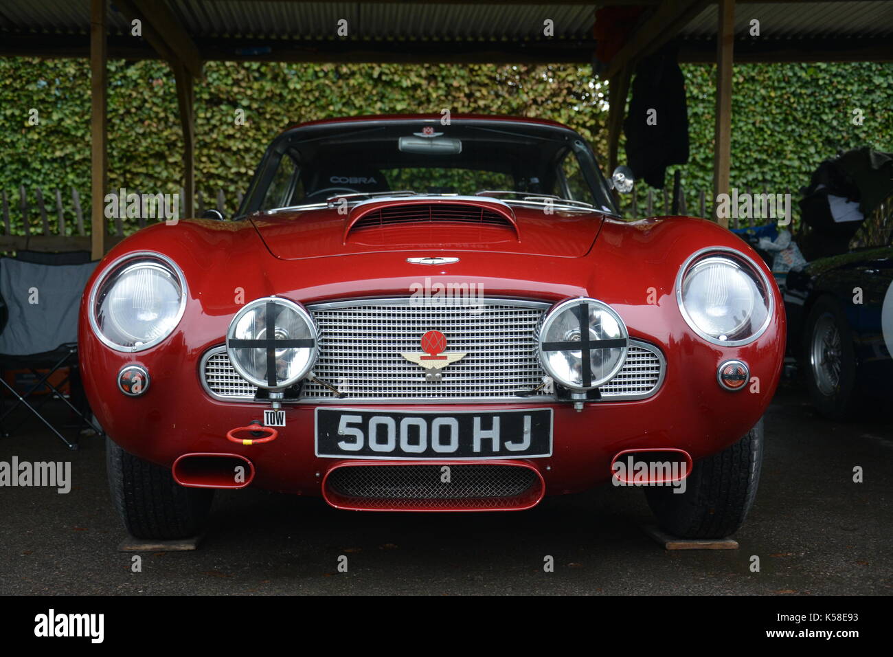 1960 Aston Martin DB4 GT; Kinrara Trophäe; Goodwood Revival 8. Sept. 2017 Stockfoto