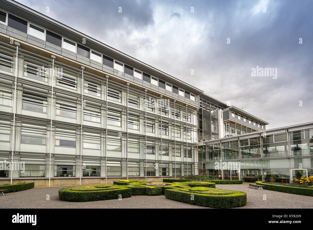 Die Open University in Milton Keynes Stockfoto