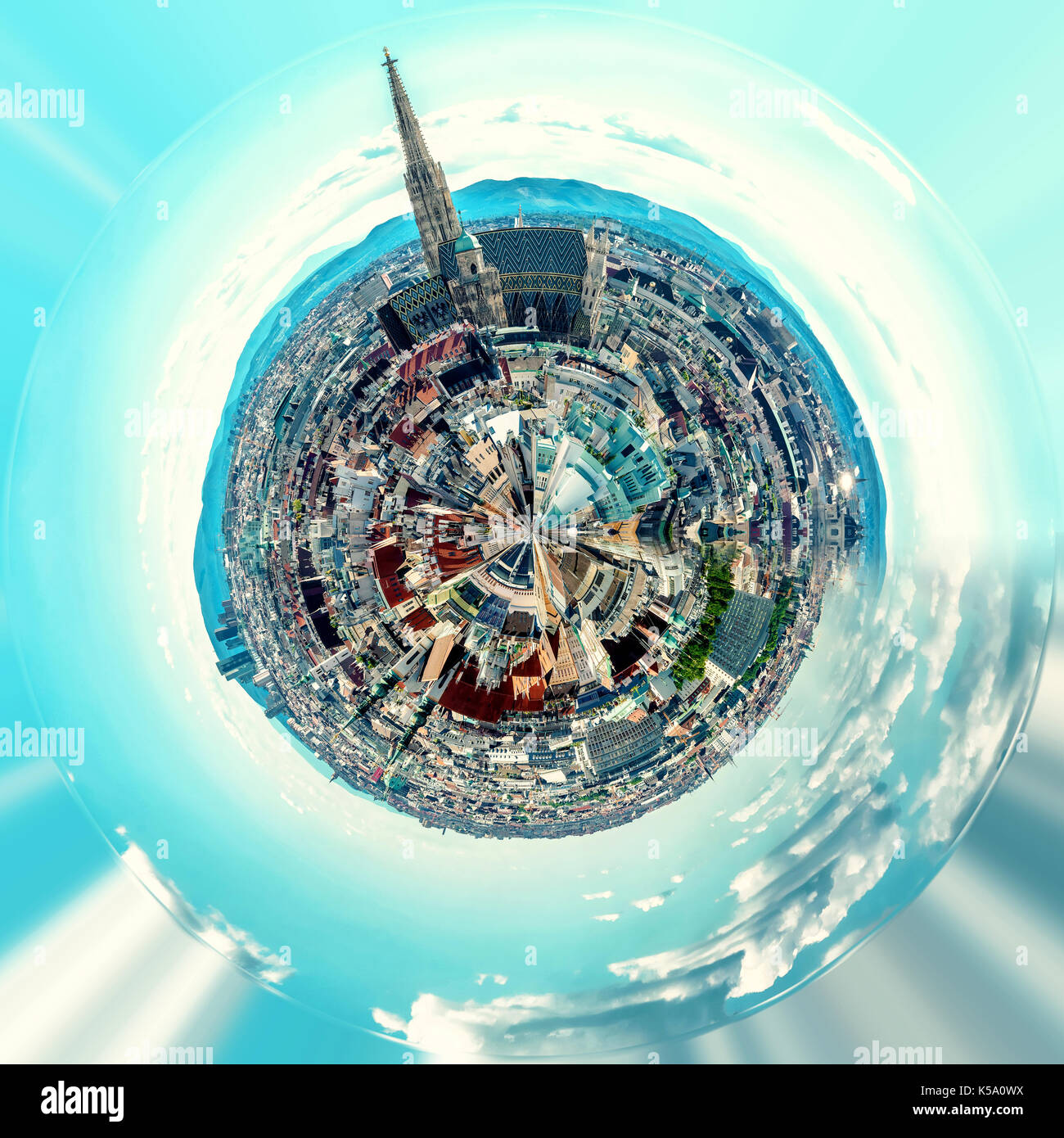 Wien 360 grad -Fotos und -Bildmaterial in hoher Auflösung – Alamy