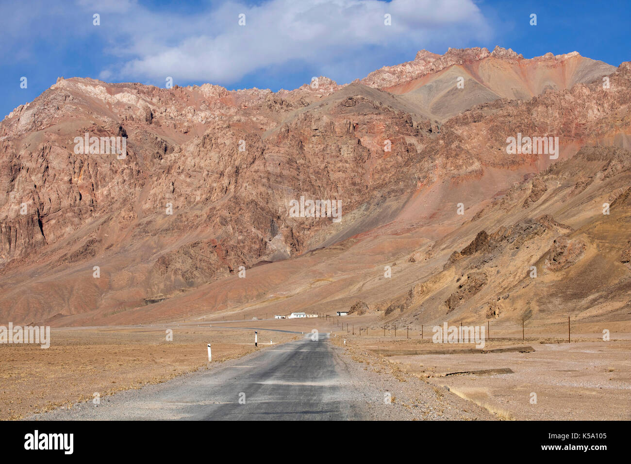 Pamir Highway/M 41 Verfahren der Pamir, Provinz Gorno-Badakhshan, Tadschikistan Stockfoto