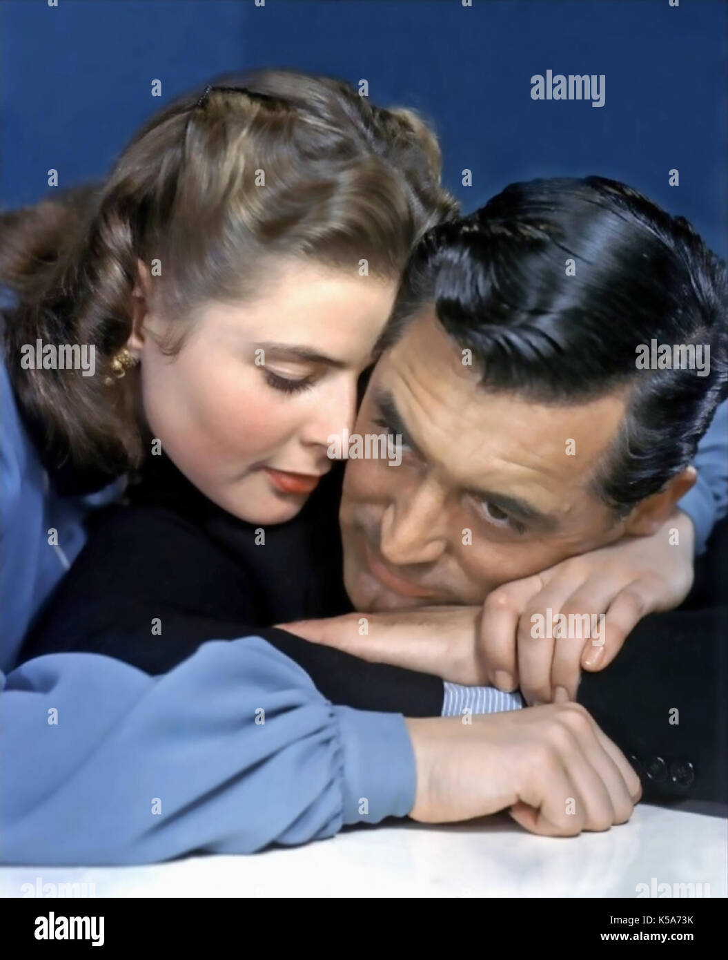 Berüchtigt 1946 RKO Radio Pictures Film mit Cary Grant und Ingrid Bergman Stockfoto