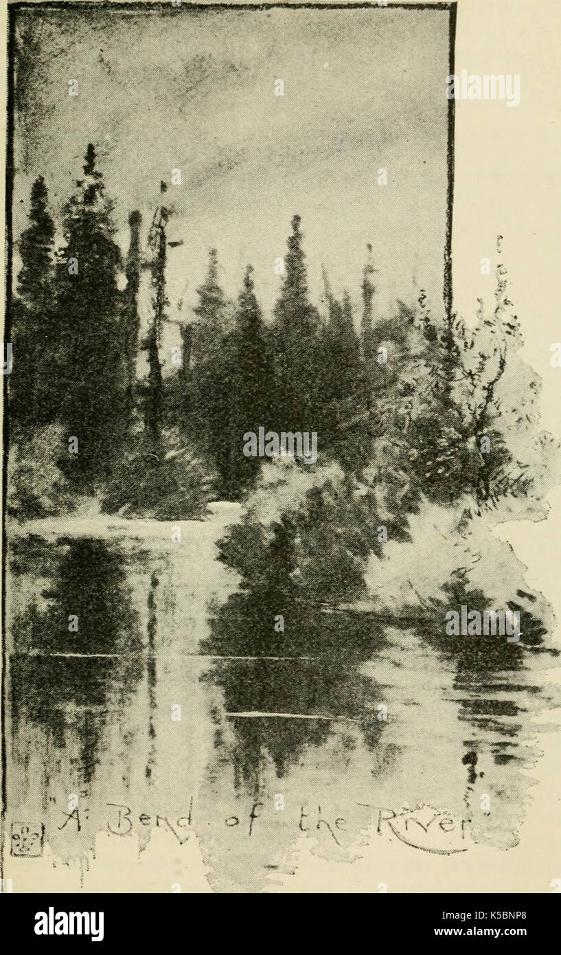 'Down East Latch Strings; oder Seashore, Seen und Berge durch die Boston & Maine Eisenbahn. Beschreibung der touristischen Region von Neuengland' (1887) Stockfoto