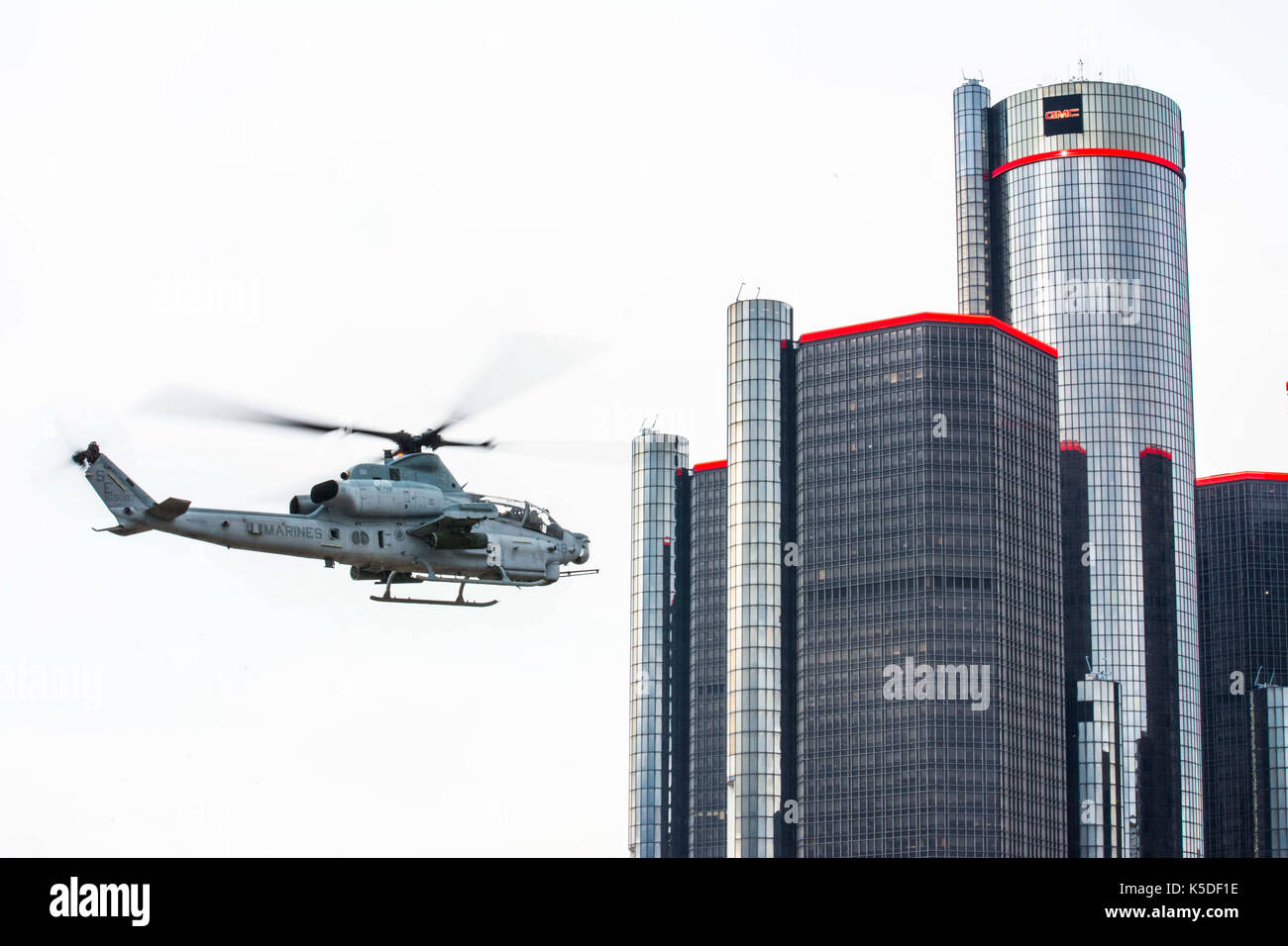 Marine Woche Detroit Stockfoto