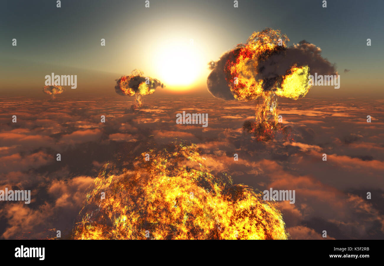 Atombomben Explosionen Stockfotos Und Bilder Kaufen Alamy