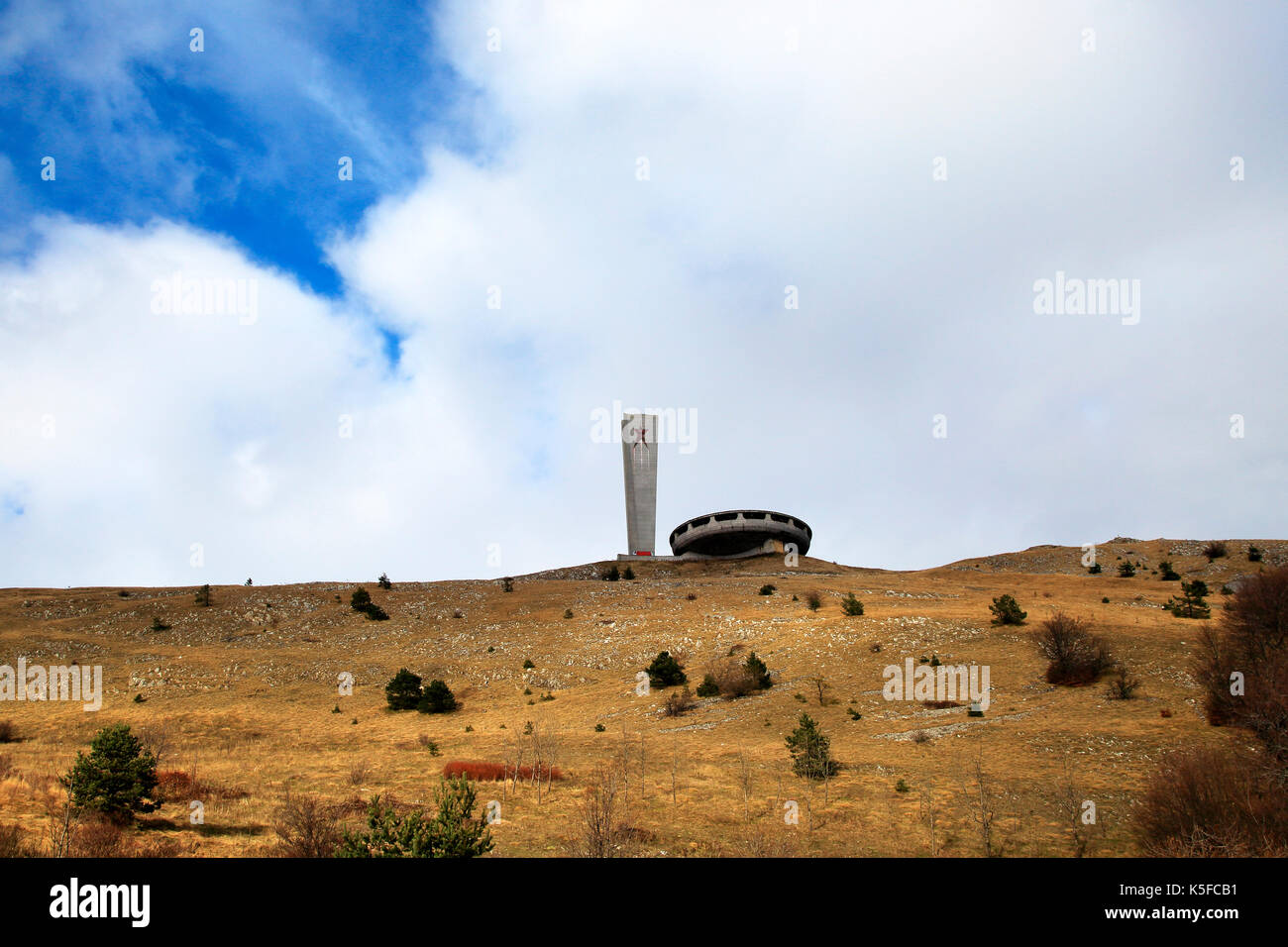 Buzludzha Denkmal ehemaligen KPD Hauptquartier, Bulgarien, Osteuropa Stockfoto