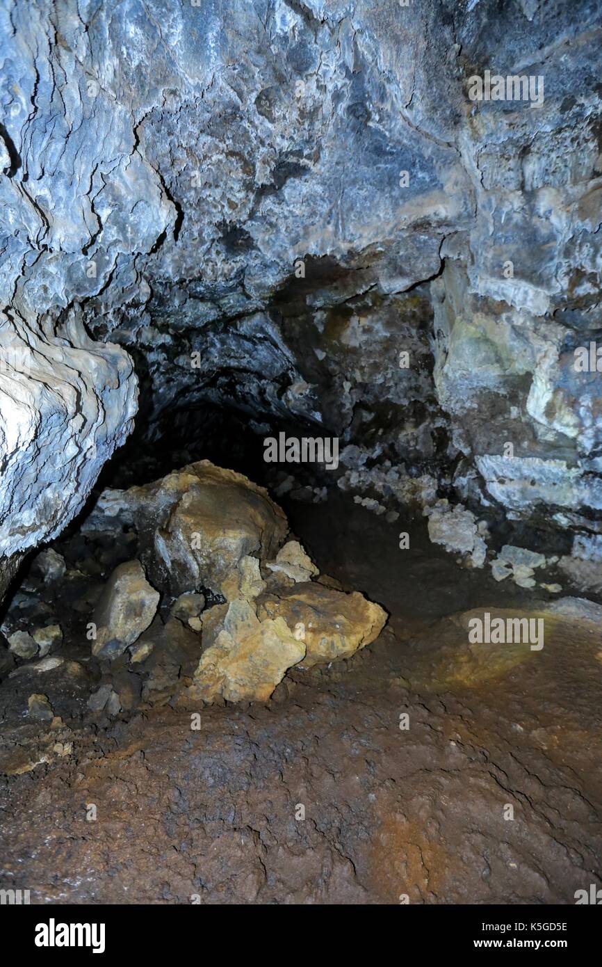 Alte Lava Höhle Vulkan Masaya Nicaragua Stockfoto