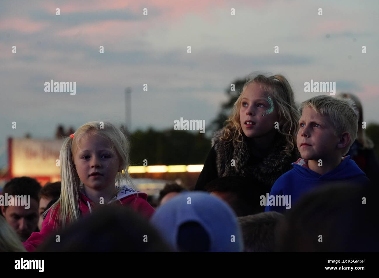 London, Großbritannien. 9. September 2017. Festivalbesucher am 2017 OnBlackheath Festival. Foto Datum: Samstag, 9. September 2017. Photo Credit: Roger Garfield/Alamy leben Nachrichten Stockfoto