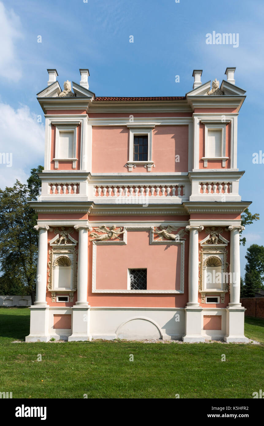 Domek Loretański (Loreto-Haus), Gołąb in der Nähe von Puławy, Polen Stockfoto