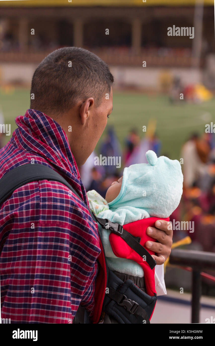 Des Königs Geburtstag Feier am Changlimithang Stadion in Thimpu, Bhutan Stockfoto