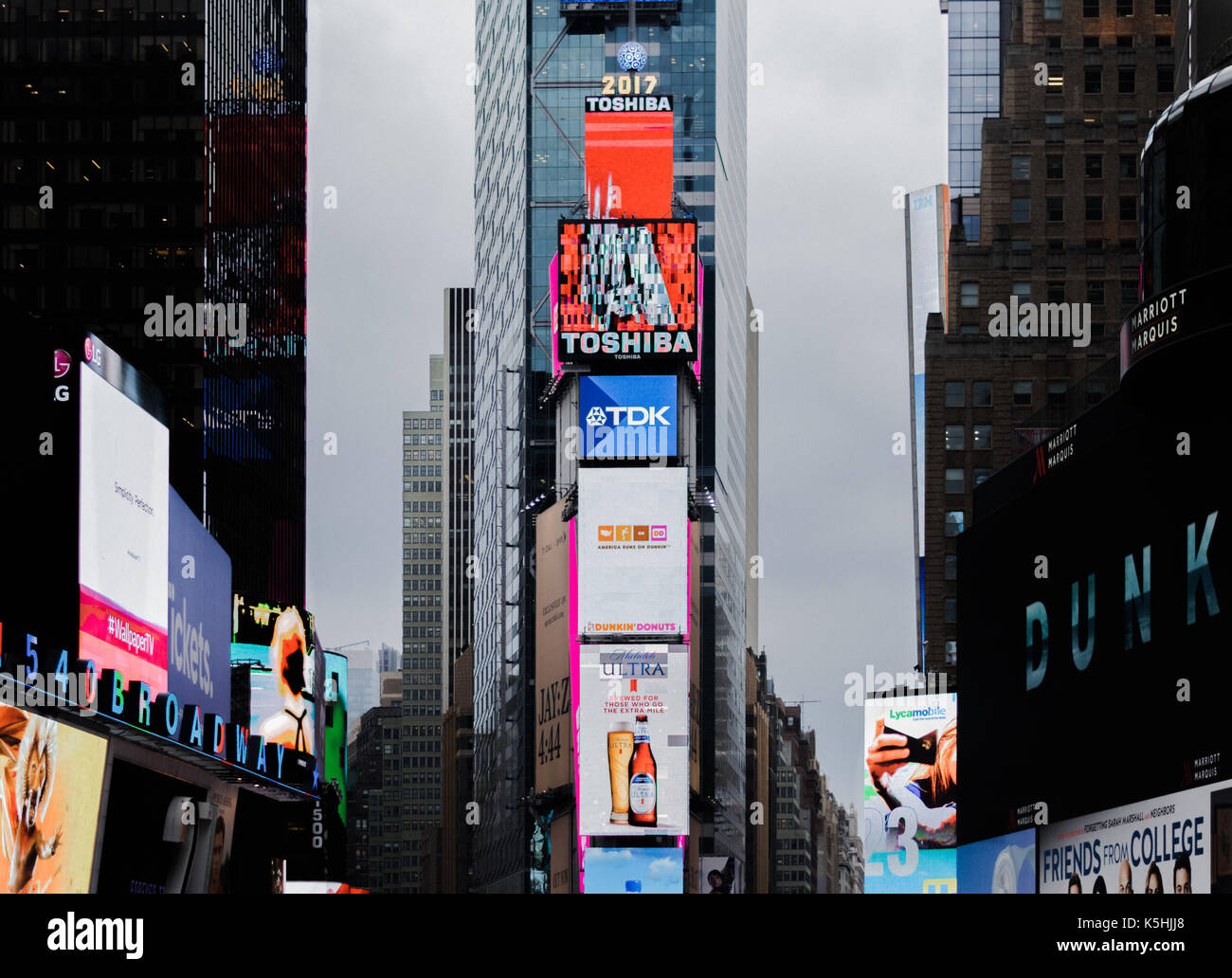 Times Square New York City Stockfoto