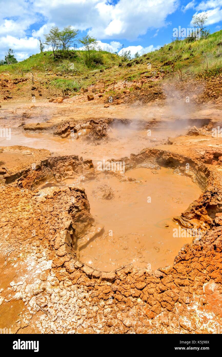 Fogo Vulkan caboverde Stockfoto