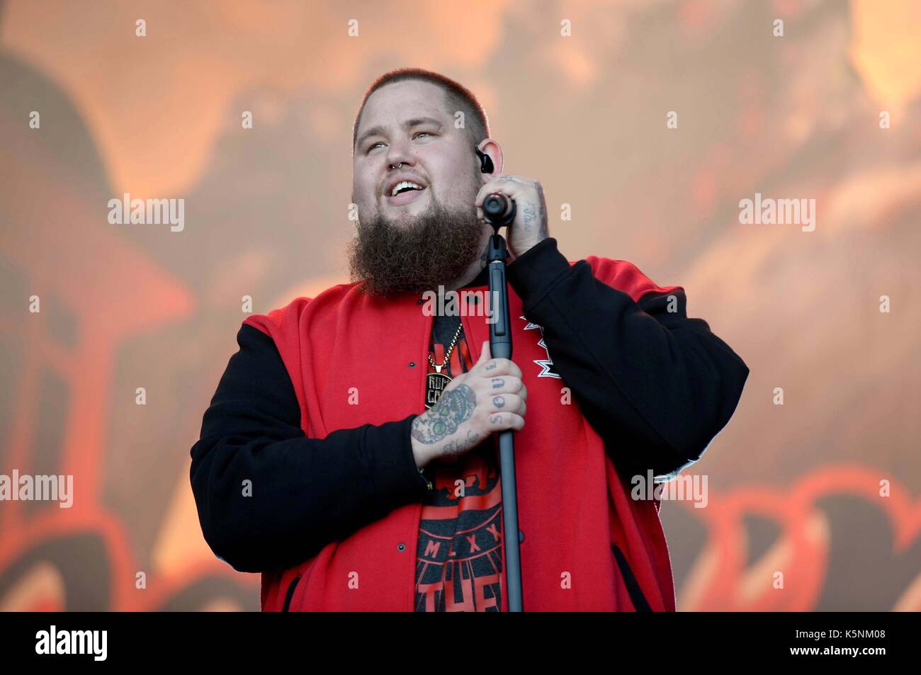 Rag 'n' Bone Mann an Bestival Music Festival Lulworth Immobilien, Dorset, Großbritannien. Rag 'n' Bone Mann Quelle: Finnbarr Webster/Alamy leben Nachrichten Stockfoto