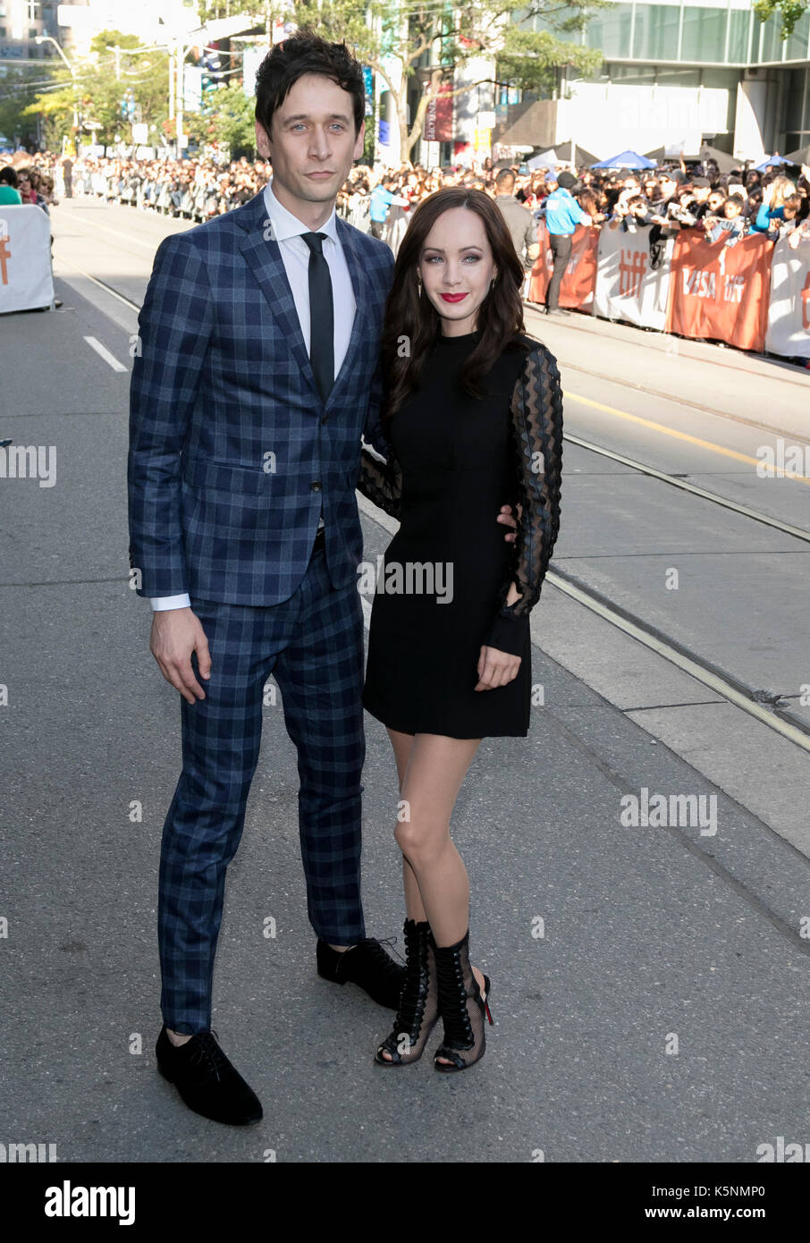 Mark Leslie Ford und Ksenia Solo Besuchen die Premiere des uburbicon' während der 42 Toronto International Film Festival, tiff, an der Prinzessin von Wales Theatre in Toronto, Kanada, am 09. September 2017. - Keine LEITUNG SERVICE - Foto: Hubert Boesl/dpa Stockfoto