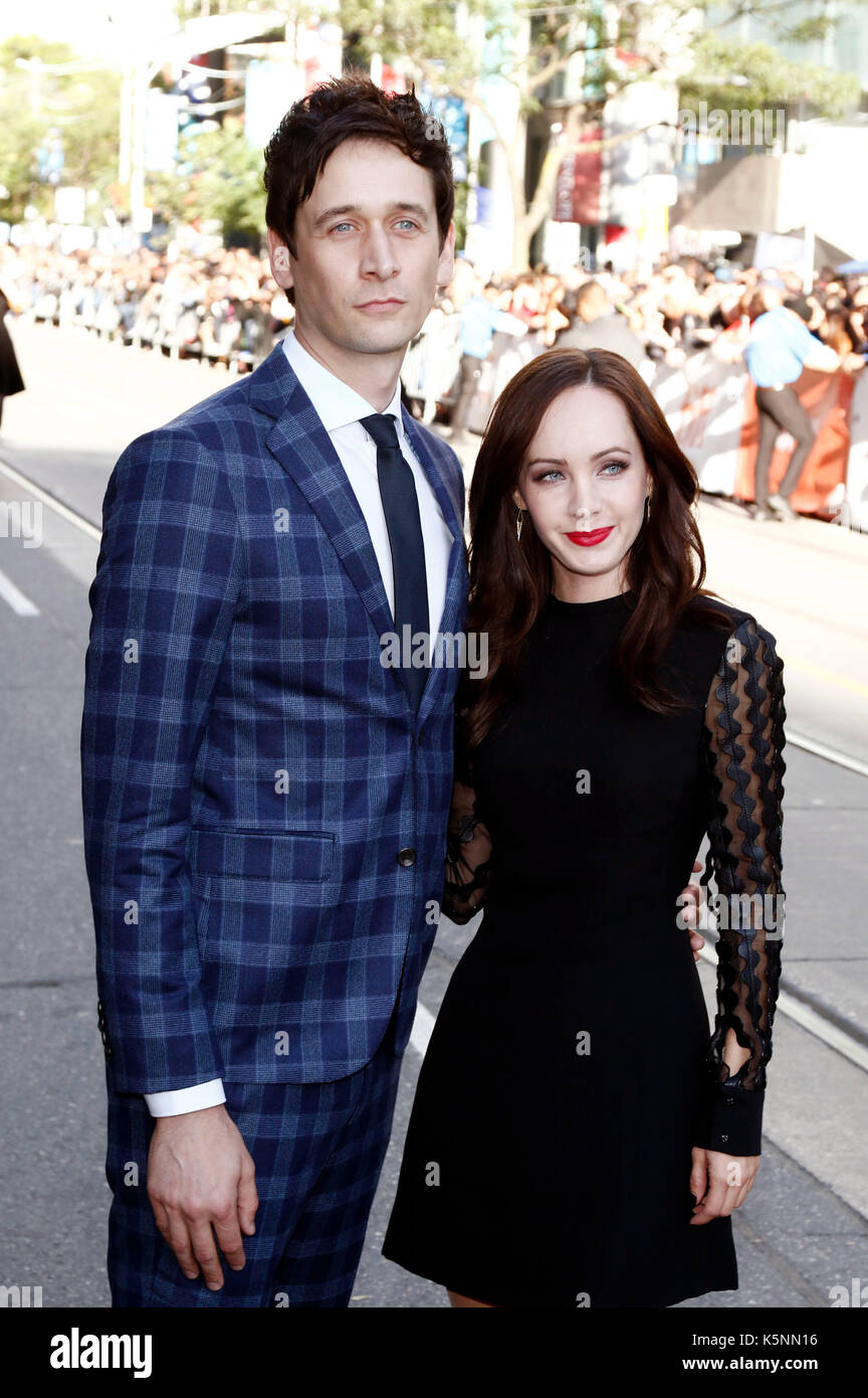 Toronto, Kanada. 09 Sep, 2017. Mark Leslie Ford und ksenia Solo an Der uburbicon 'Premiere während der 42 Toronto International Film Festival im Princess of Wales Theatre am September 09, 2017 in Toronto, Kanada Kredit: geisler - fotopress/alamy leben Nachrichten Stockfoto