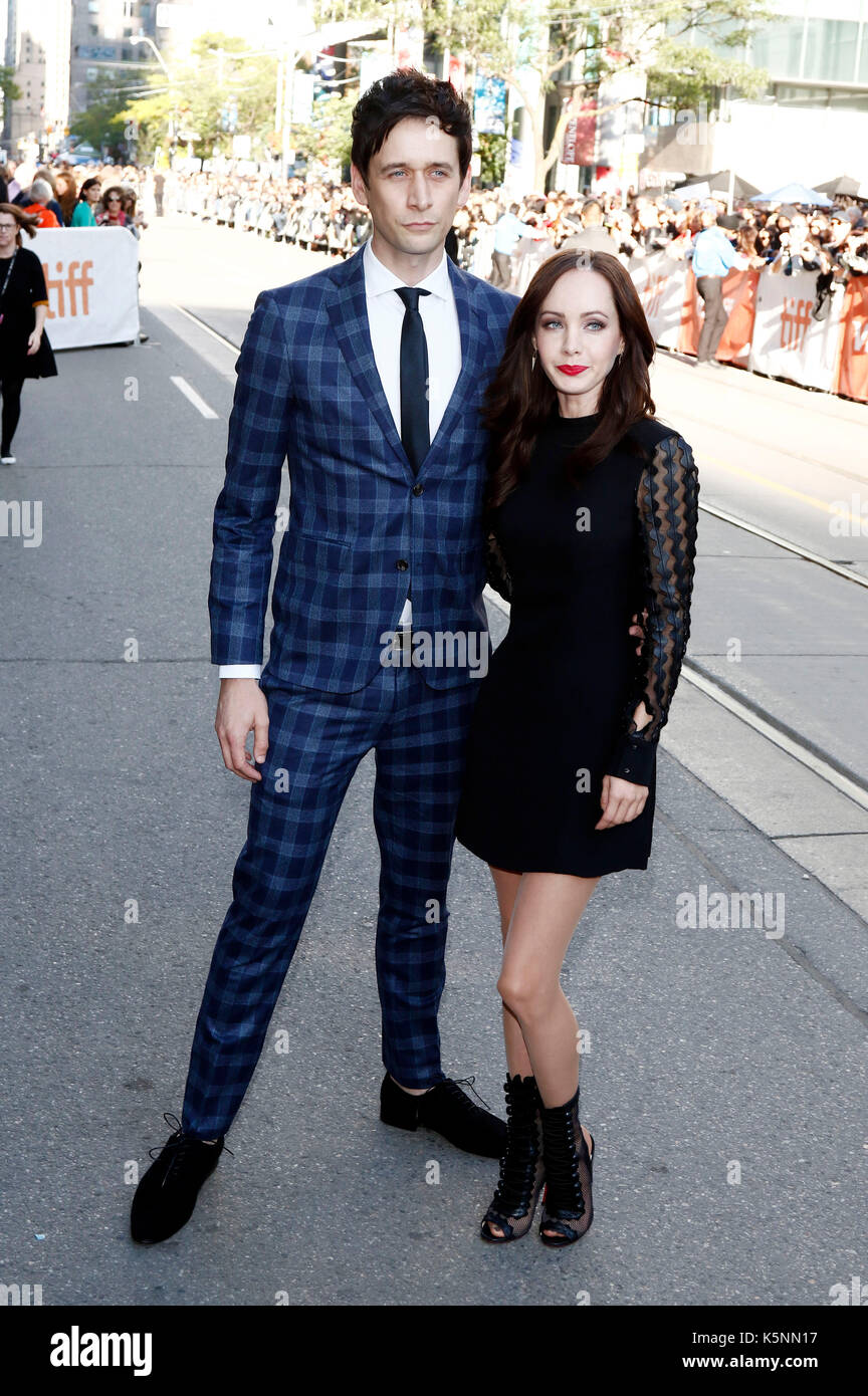 Toronto, Kanada. 09 Sep, 2017. Mark Leslie Ford und ksenia Solo an Der uburbicon 'Premiere während der 42 Toronto International Film Festival im Princess of Wales Theatre am September 09, 2017 in Toronto, Kanada Kredit: geisler - fotopress/alamy leben Nachrichten Stockfoto