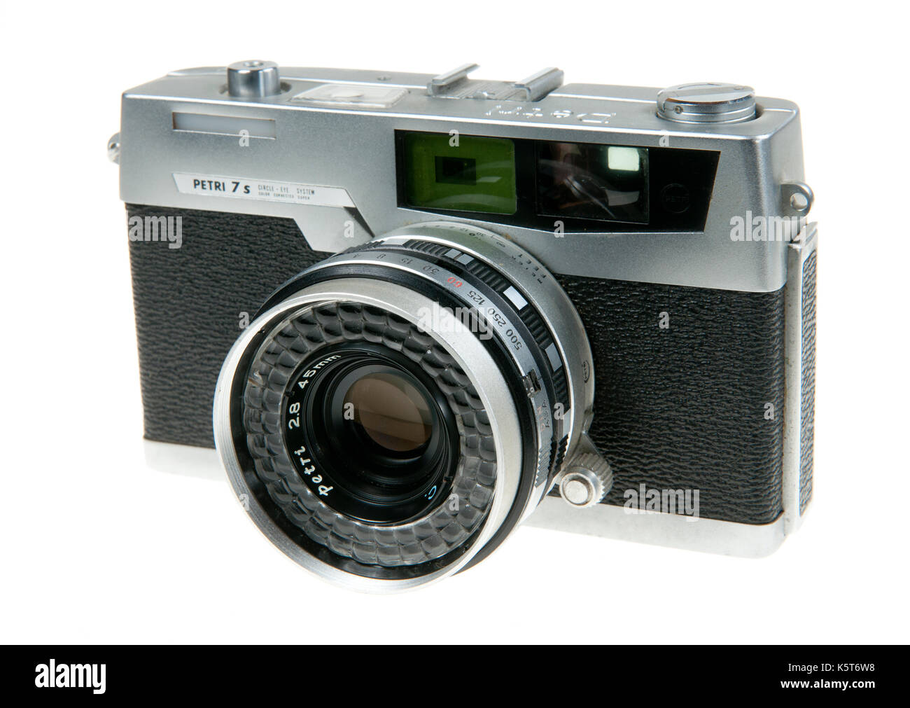 Kuribayashi Petri 7 s gekoppelt - Entfernungsmesser 35-mm-Kamera, zwischen 1963 und 1973 hergestellt Stockfoto