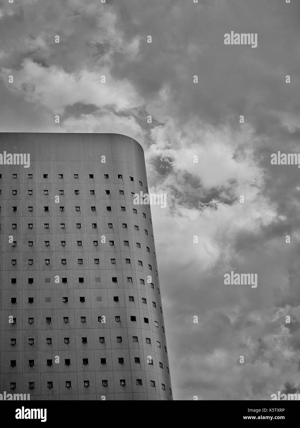 Hotel Schwarz und Weiß in Tokio Stockfoto