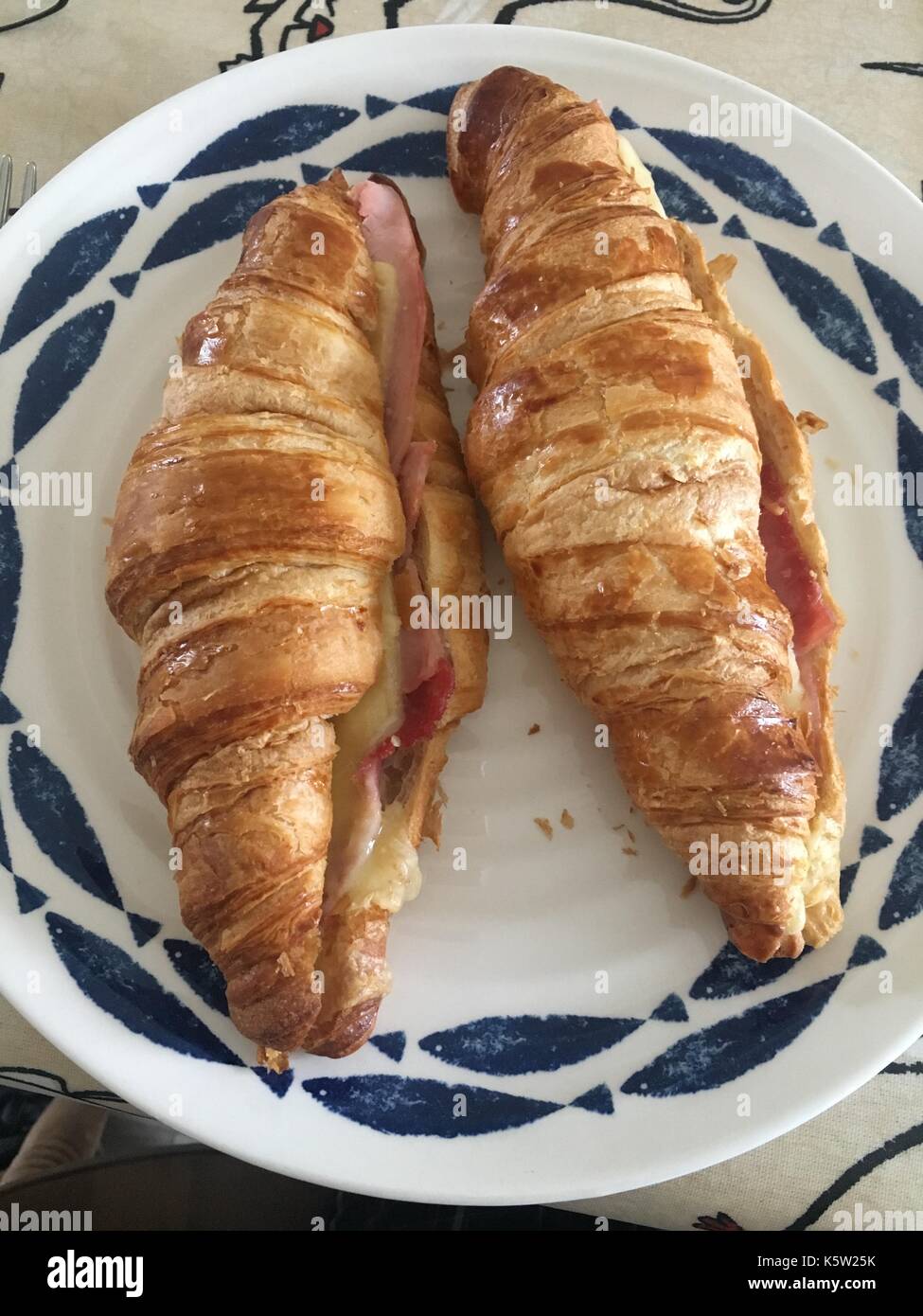 Croissant Stockfoto