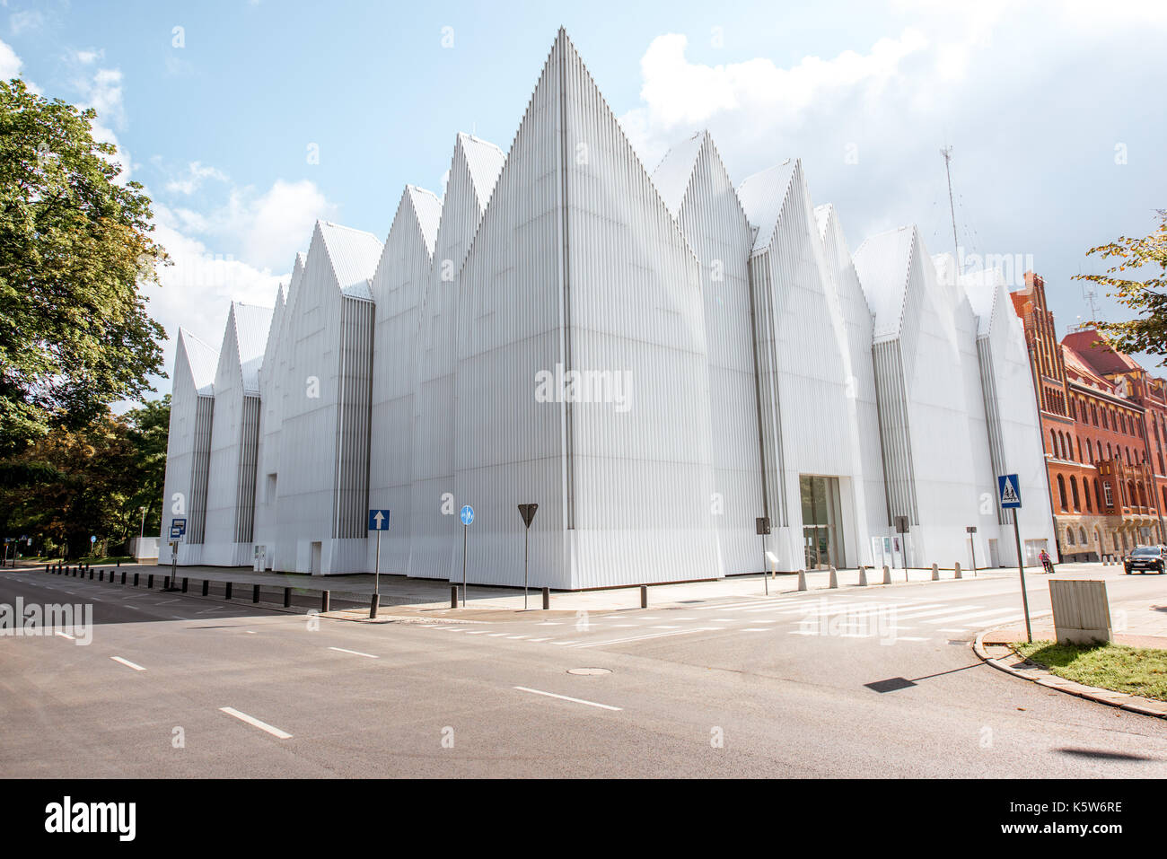 Philharmonic Gebäude in der Stadt Stettin Stockfoto