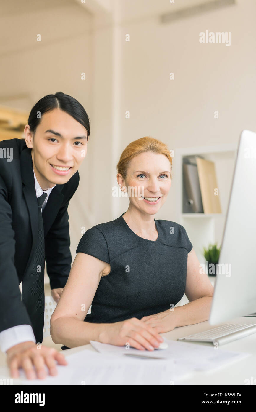 Experten am Werk Stockfoto