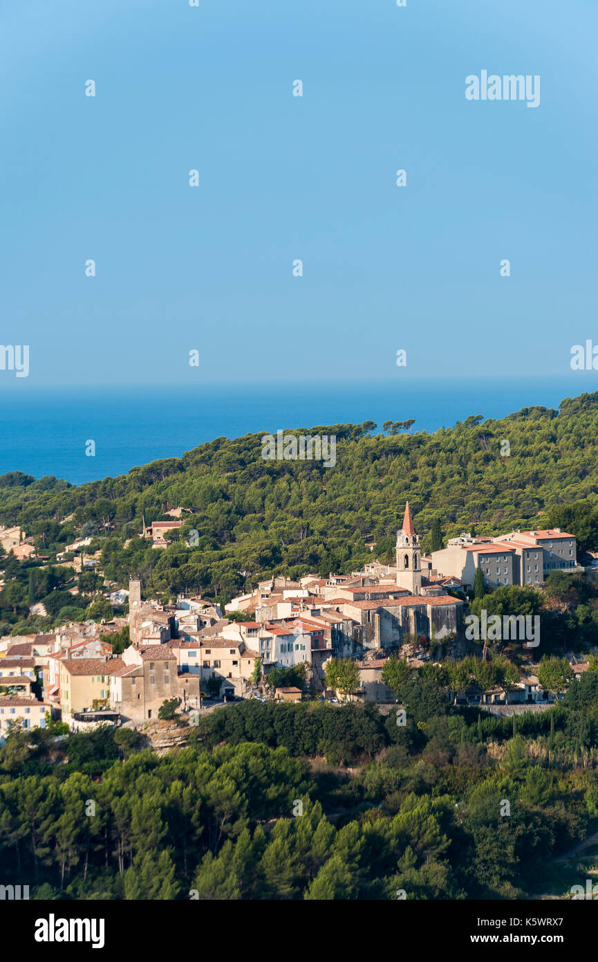 Village de La Cadière D'Azur Var Frankreich Stockfoto