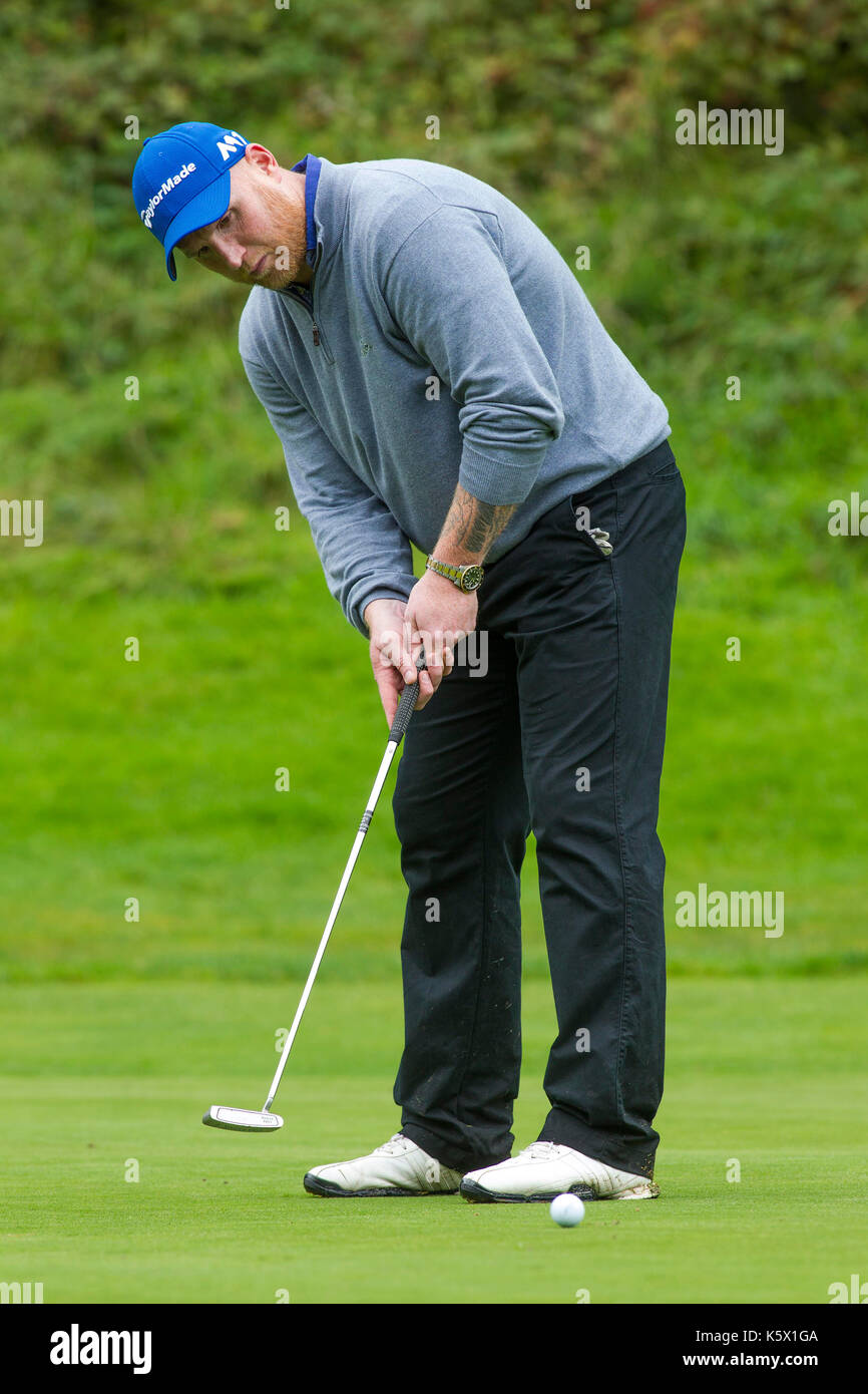 John HARTSON, Golf Stockfoto