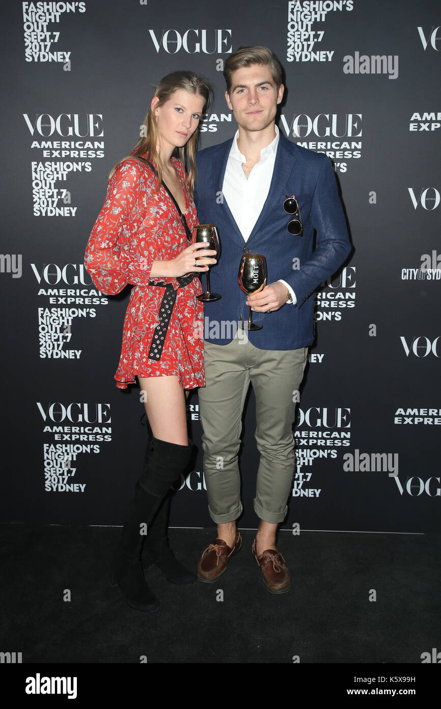 2017 Vogue American Express Fashion Night in Sydney, Australien Stockfoto