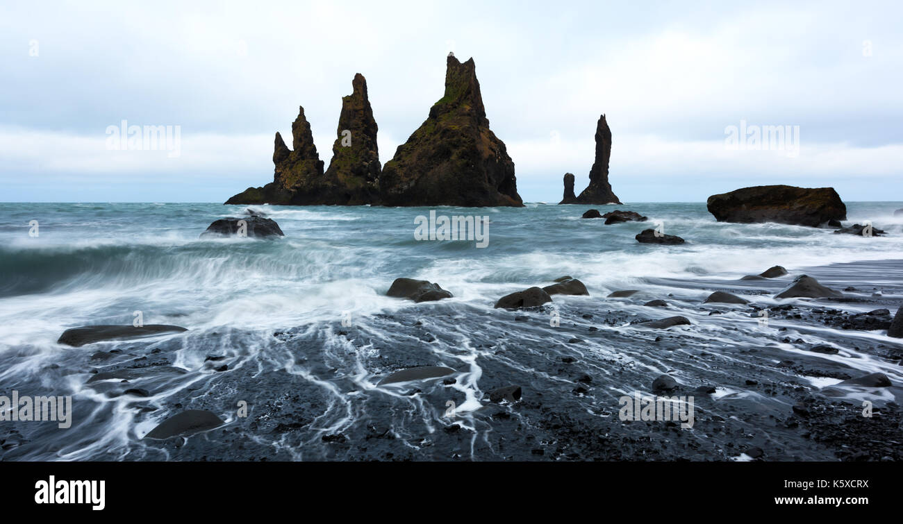 Basalt Felsformationen "Troll Zehen' Stockfoto