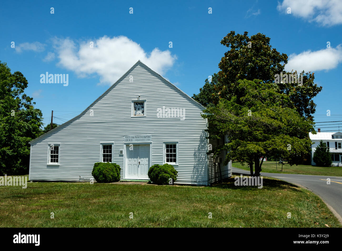 White Oak Primitive Baptist Church, 8 Caisson, Falmouth, Virginia Stockfoto