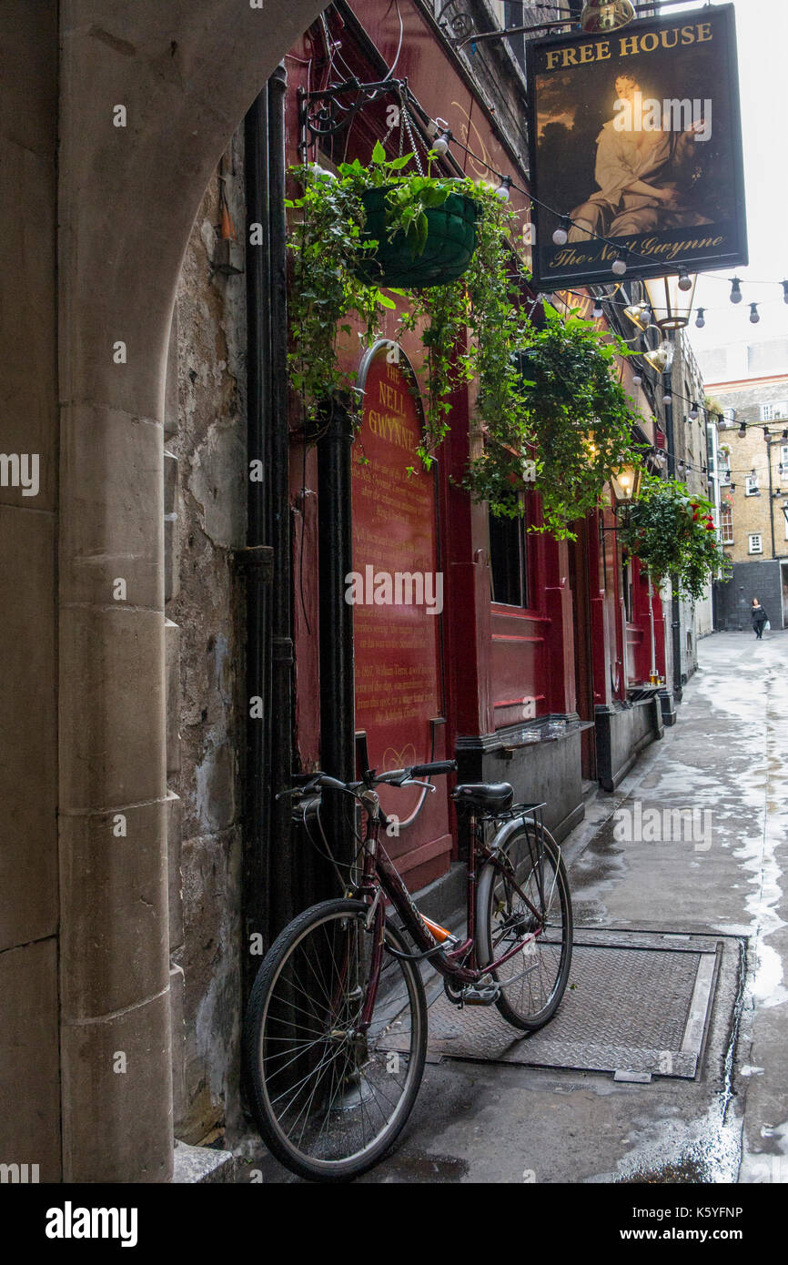 Nell Gwynne Pub, Bull Inn Court, Covent Garden, London, England Stockfoto