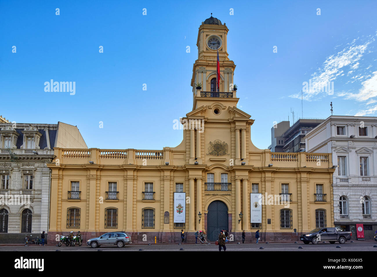 Das Nationalmuseum für Geschichte (Museo Historico Nacional), Santiago, Chile Stockfoto