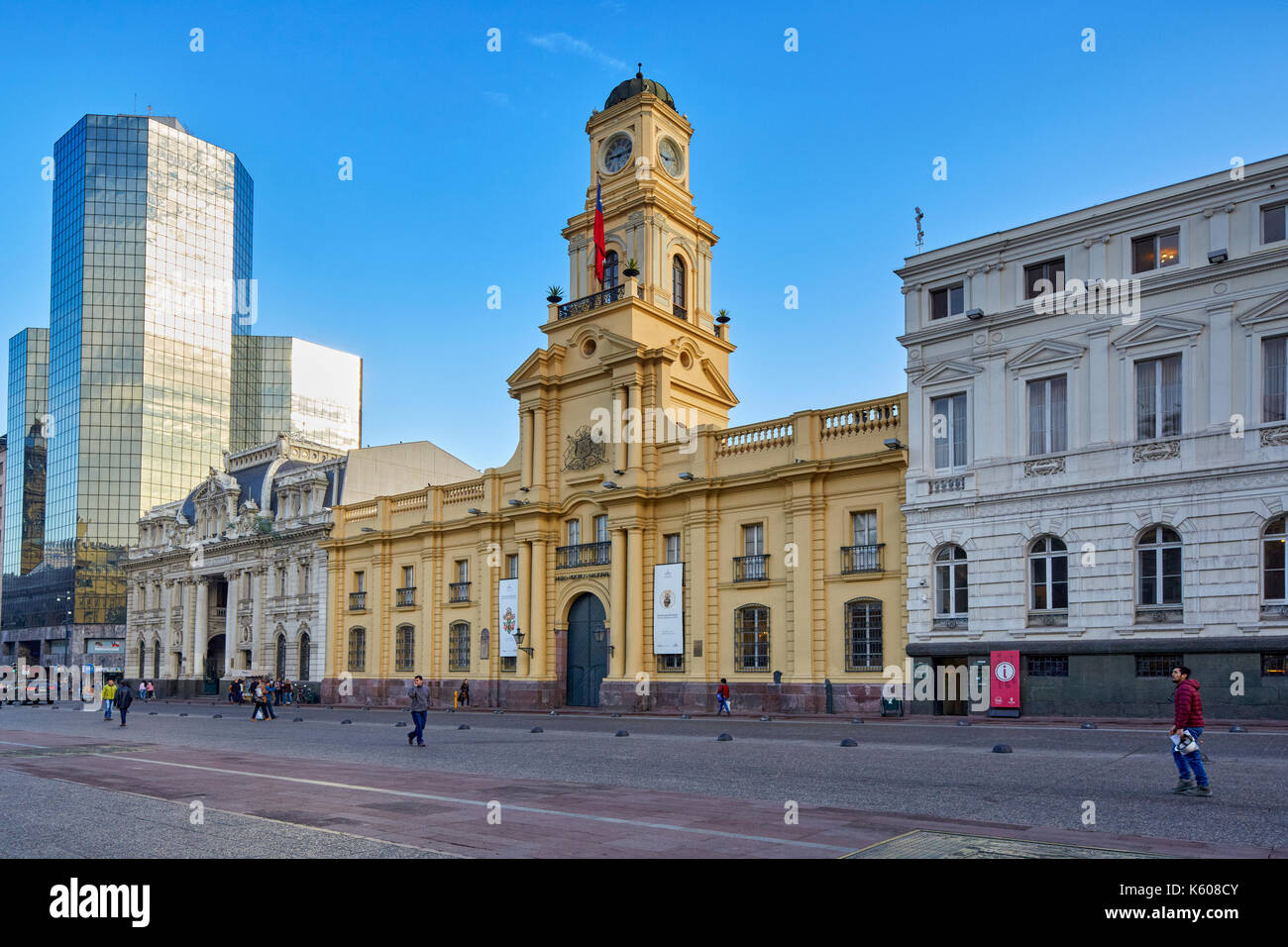 Das Nationalmuseum für Geschichte (Museo Historico Nacional), Santiago, Chile Stockfoto