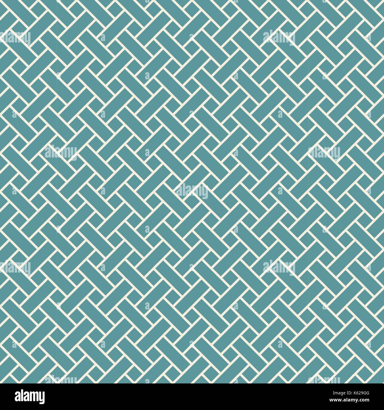 Vector retro Geometrische nahtlose Muster. Japanische nahtlose Hintergrund. Grün vintage Hintergrund Stock Vektor