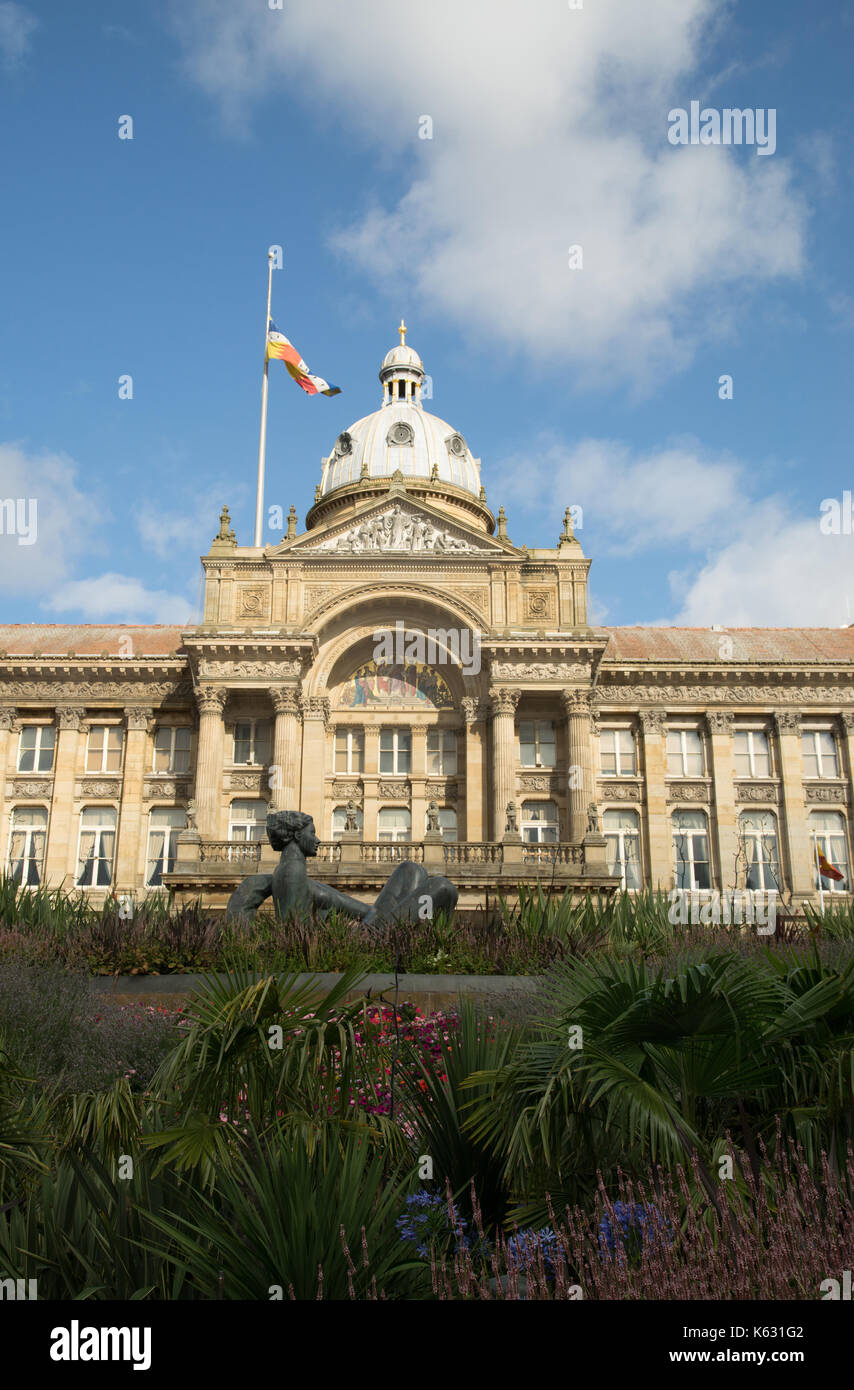 Birmingham Rat Haus, Victoria Square, Birmingham, West Midlands, England Stockfoto