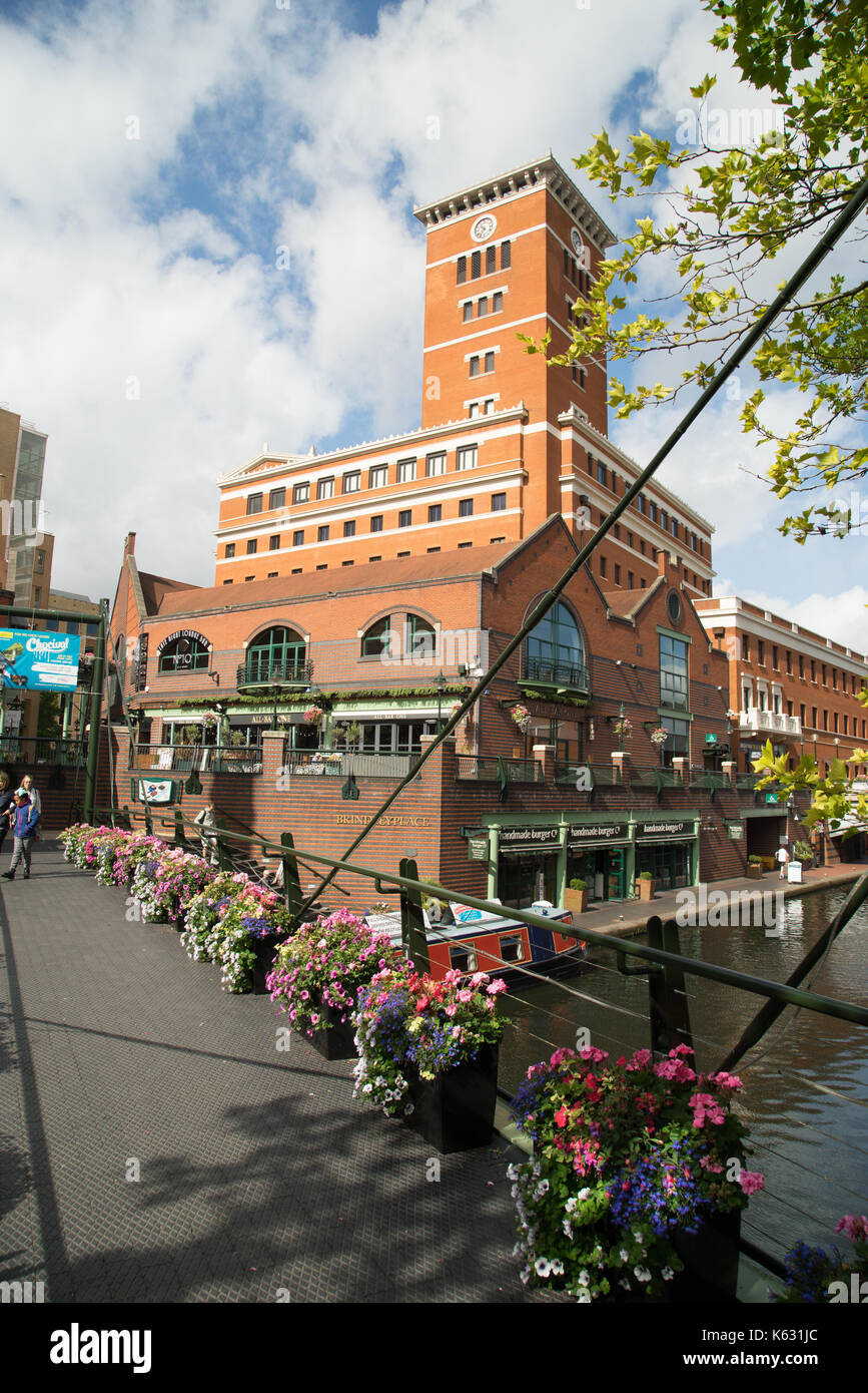 Brindley Place, Birmingham, Birmingham, West Midlands, England Stockfoto