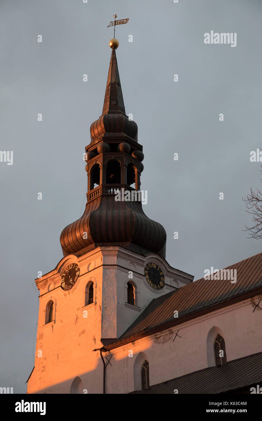 Turm der Dom, die Altstadt, Tallinn, Estland, Europa Stockfoto