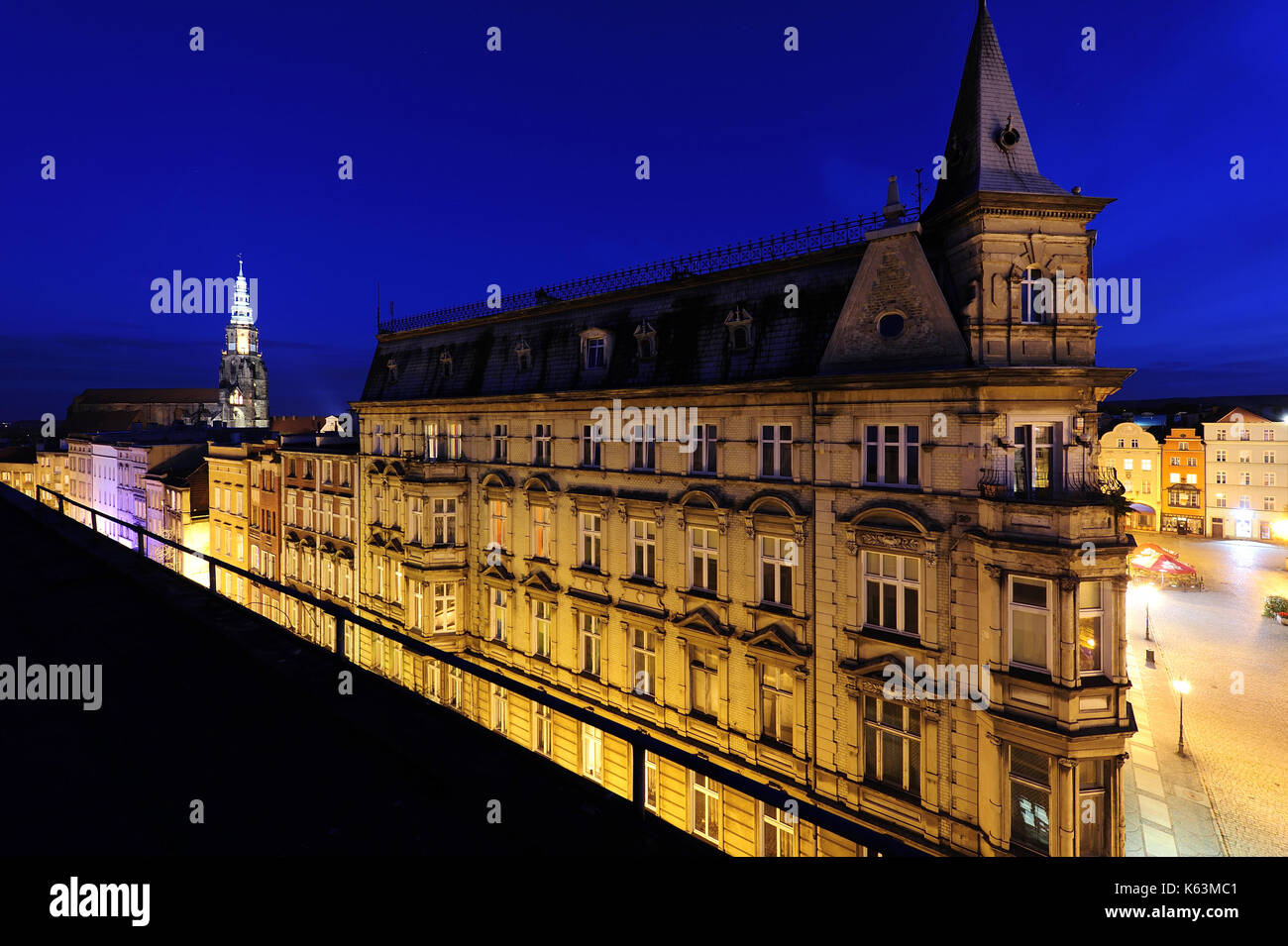 Architektur, Stadt, Dolnoslaskie, Europa, Landschaft, Niederschlesien, Markt, Altstadt, Foto Kazimierz Jurewicz, Swidnica, Reisen Stockfoto
