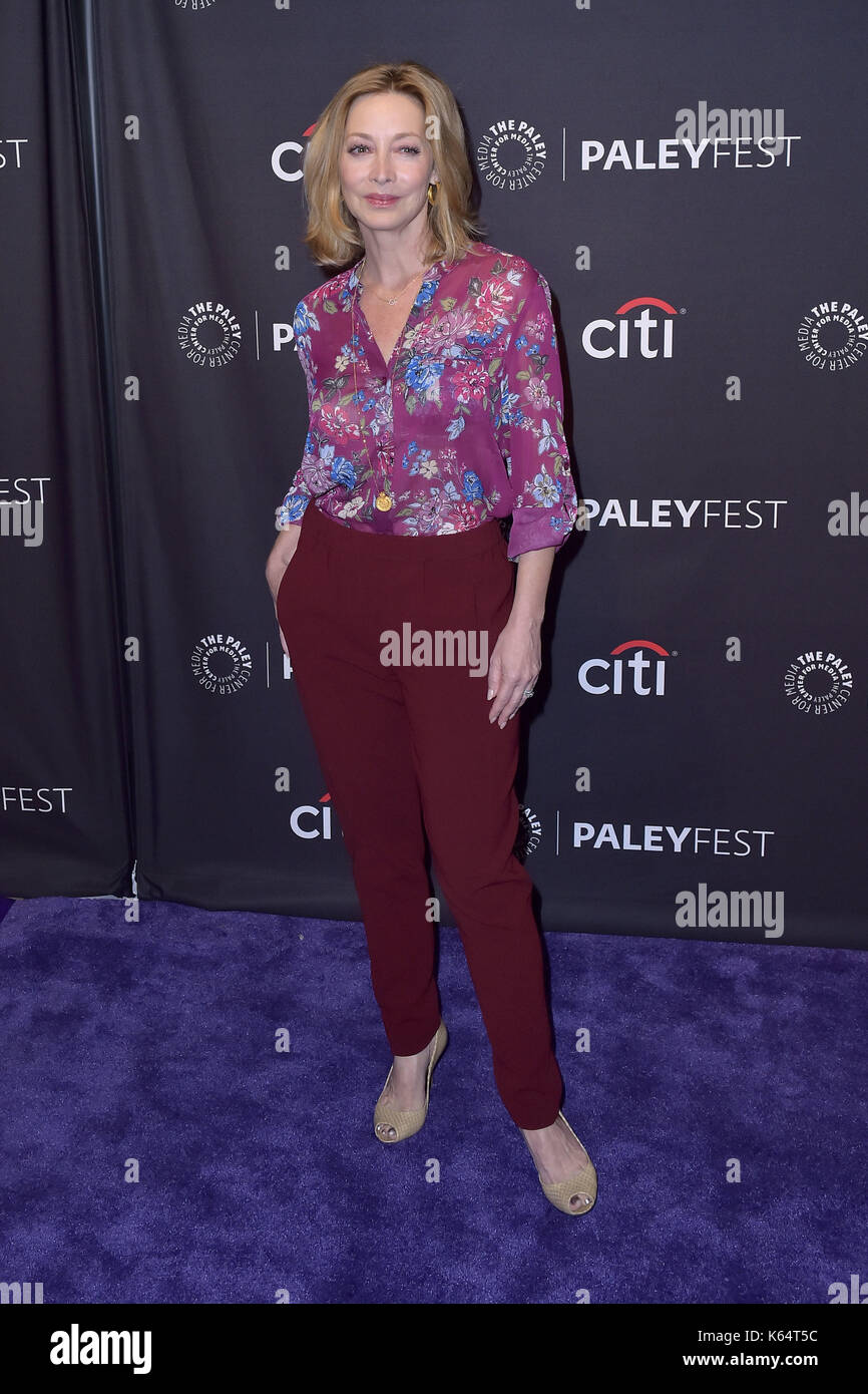 Beverly Hills, USA. 10 Sep, 2017. Sharon Lawrence bei der Vorführung von "Königin Zucker' an PaleyFest 2017 fallen TV Vorschau auf das im Paley Center für Medien. Beverly Hills, 10.09.2017 | Verwendung weltweit Quelle: dpa/Alamy leben Nachrichten Stockfoto