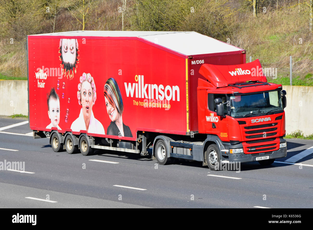 Unter dem Namen "rote Wilko Scania Lkw Lkw ziehen original Marke von