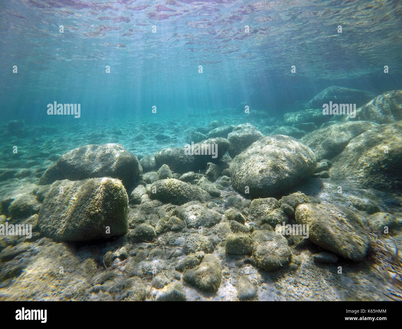 Sardinien, undersea Bild Stockfoto