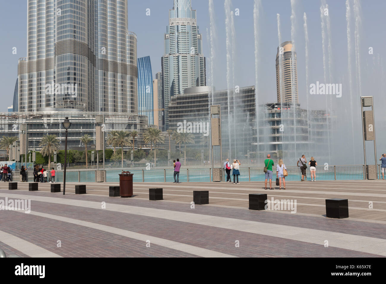 Markt außerhalb der Box, Dubai 2017 Stockfoto