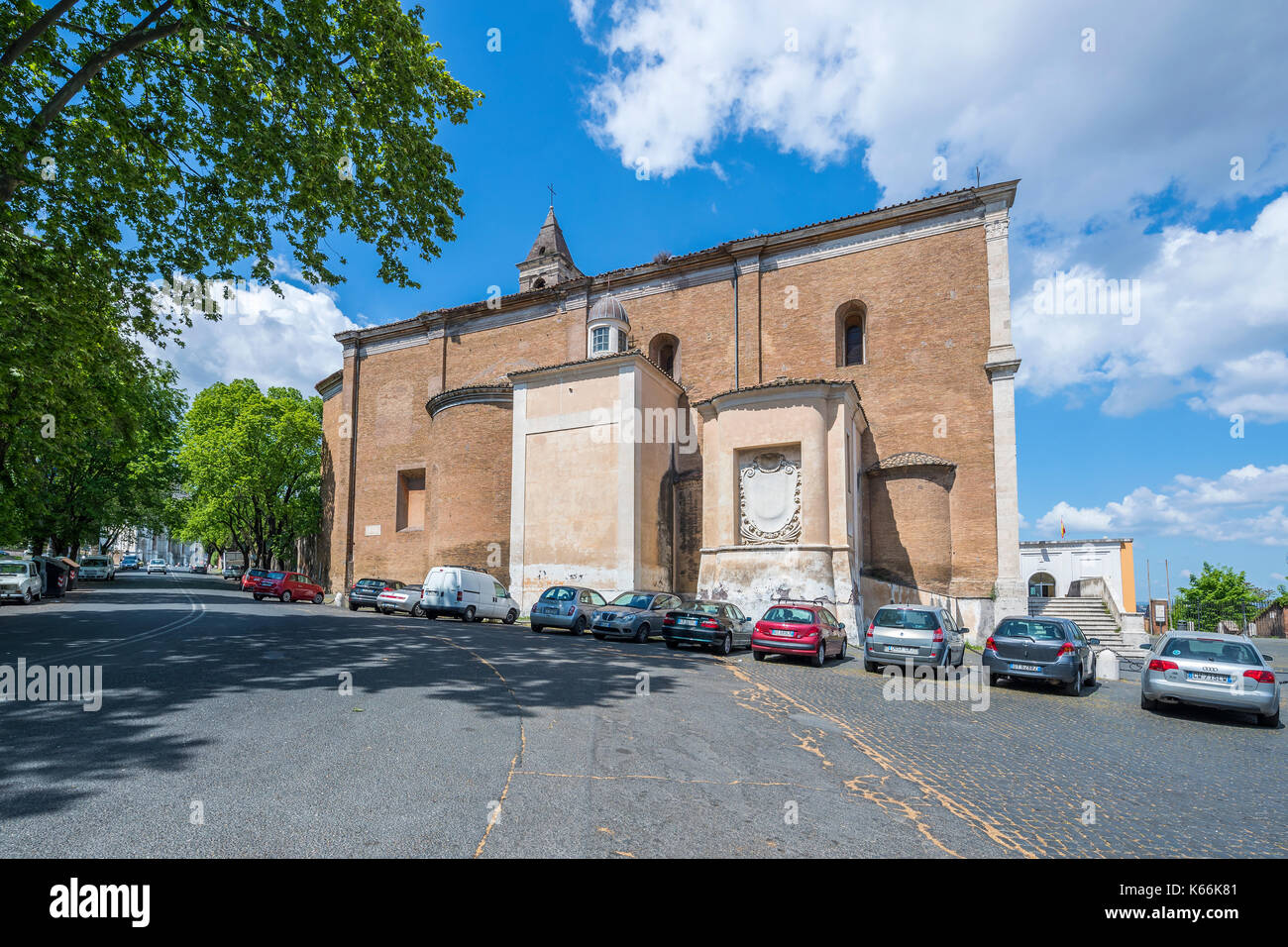 Chiesa di San Pietro in Montorio an der Piazza di San Pietro, Rom, Latium, Italien, Europa. Stockfoto